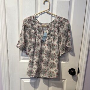 Floral Print Women's Top